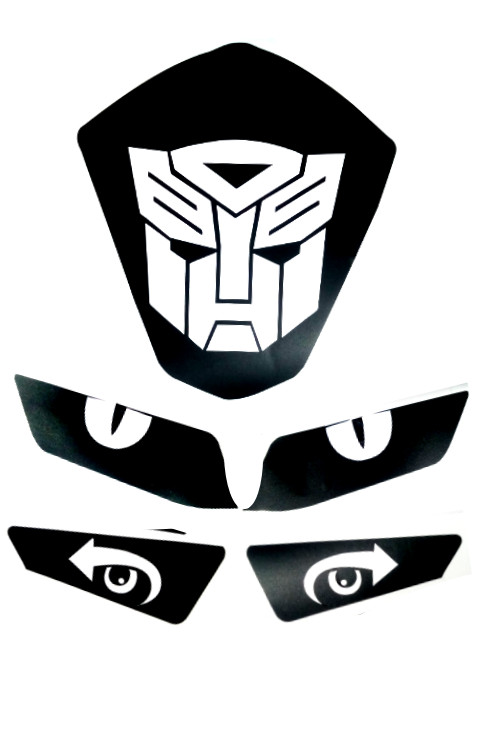 TVS Ntorq Eye Inidicator and Taillight Sticker | Ntorq Eye Indicator Sticker
