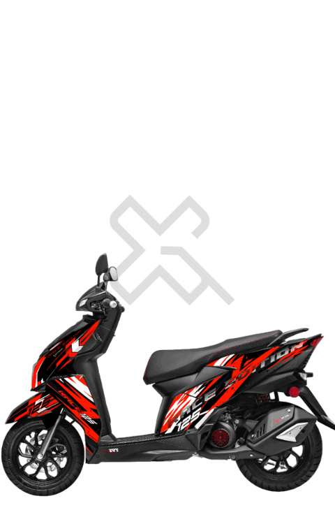 Ntorq Race Edition Full Body Wrap | Ntorq race Edition Full Body Sticker